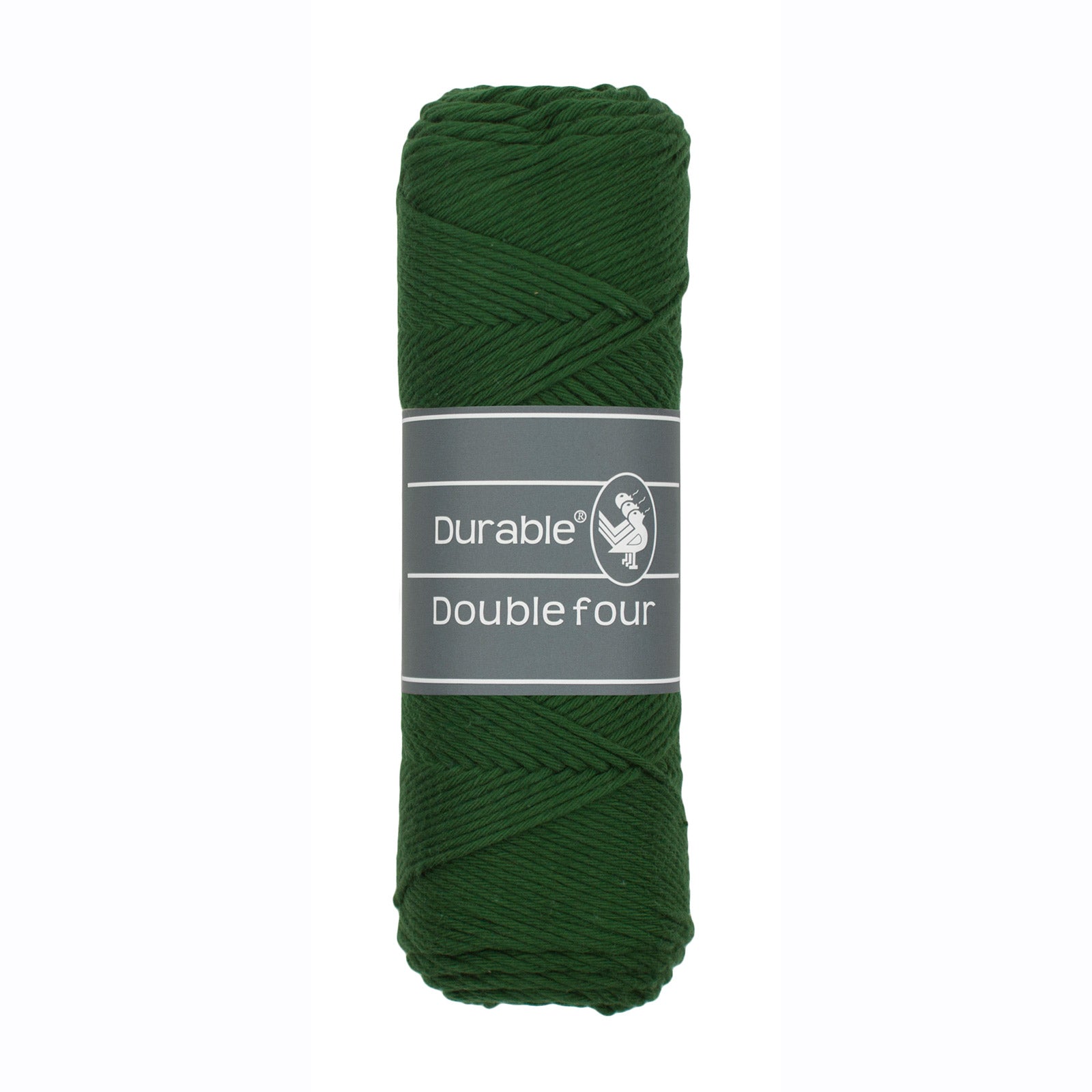 Durable Double Four garen in kleur Forest Green 2150 , 100% katoengaren voor haken en breien.