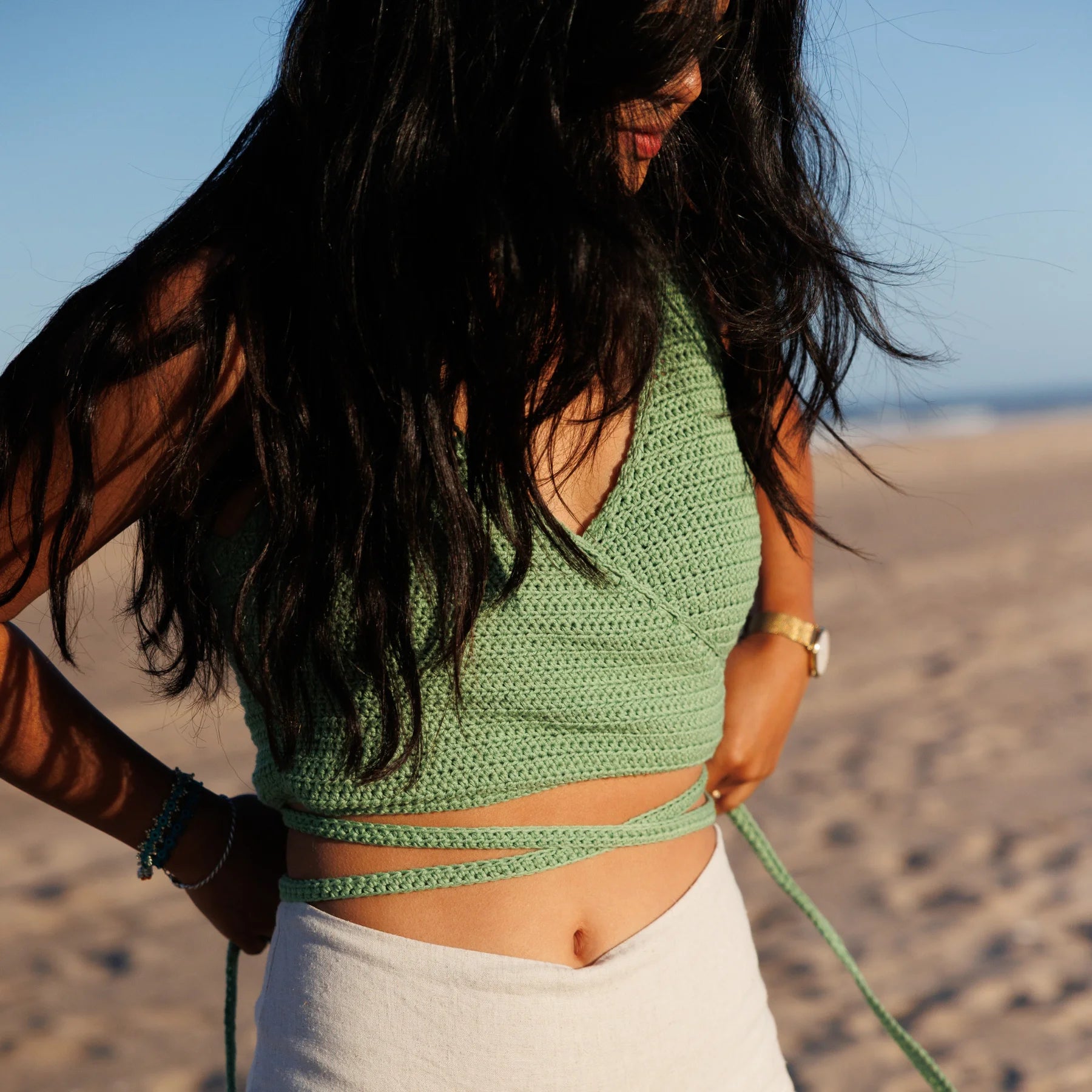 Soleil Wrap Top