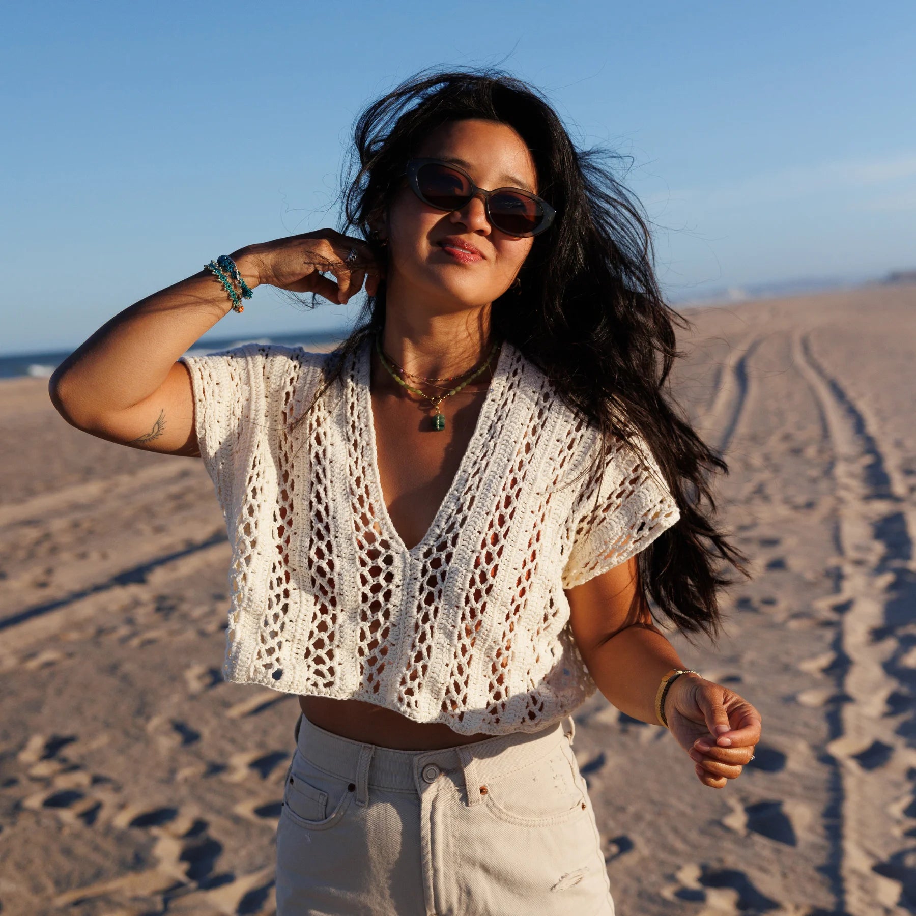 Beachy Lace Top