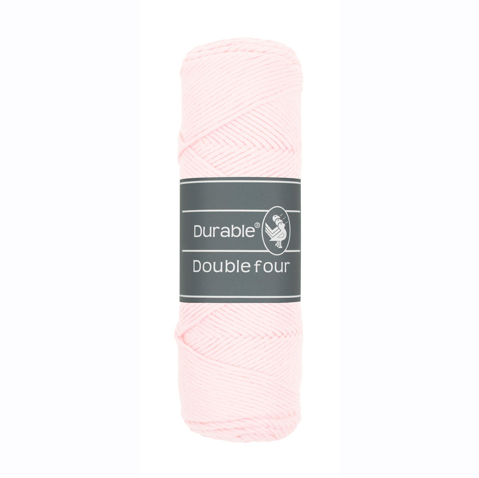 Durable Double Four garen in kleur Light Pink 203, 100% katoengaren voor haken en breien. 