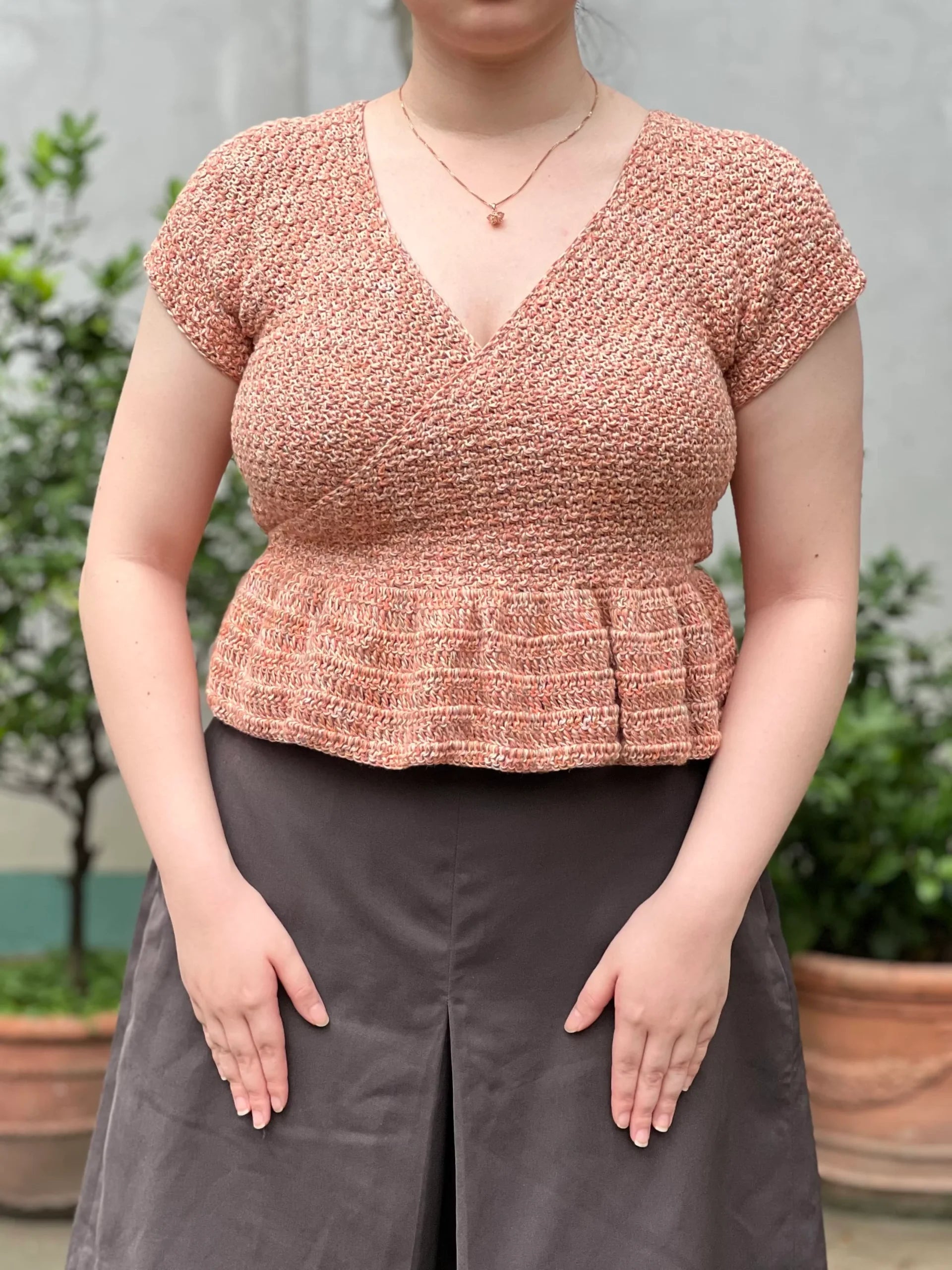 Haakpatroon Bella Wrap Top