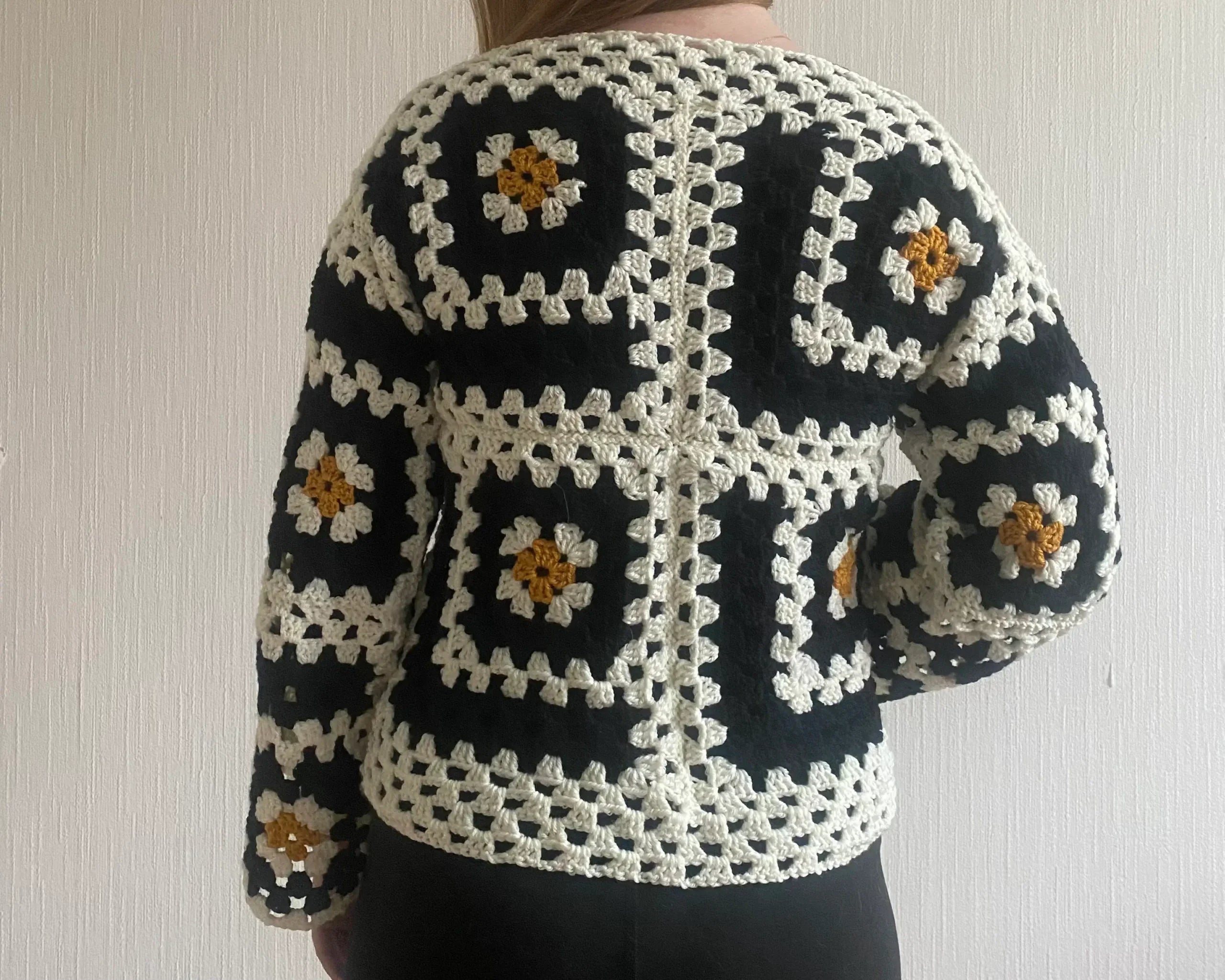 Haakpatroon Granny Square Trui