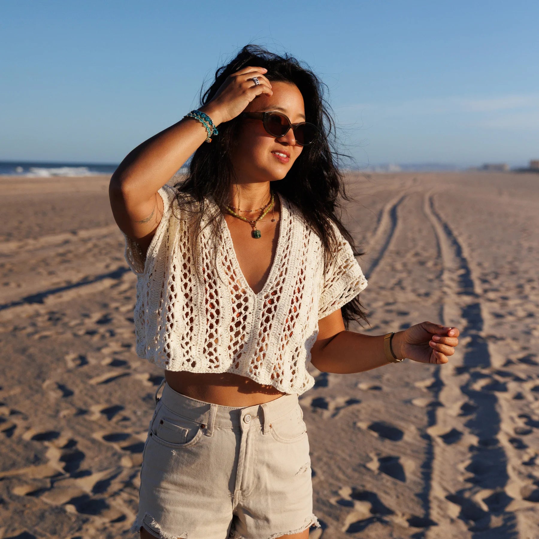 Beachy Lace Top