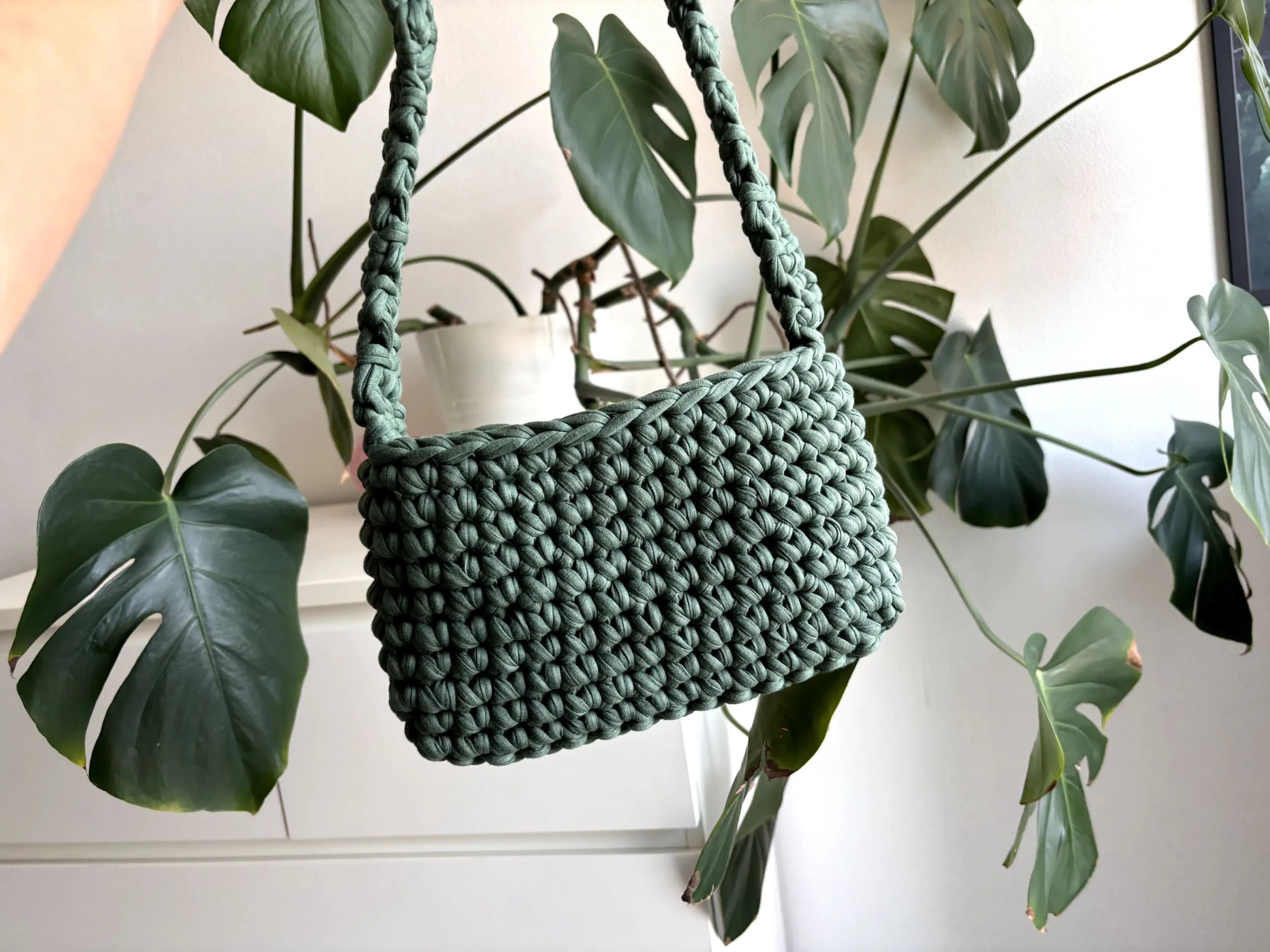 Haakpatroon T-shirt Yarn Bag